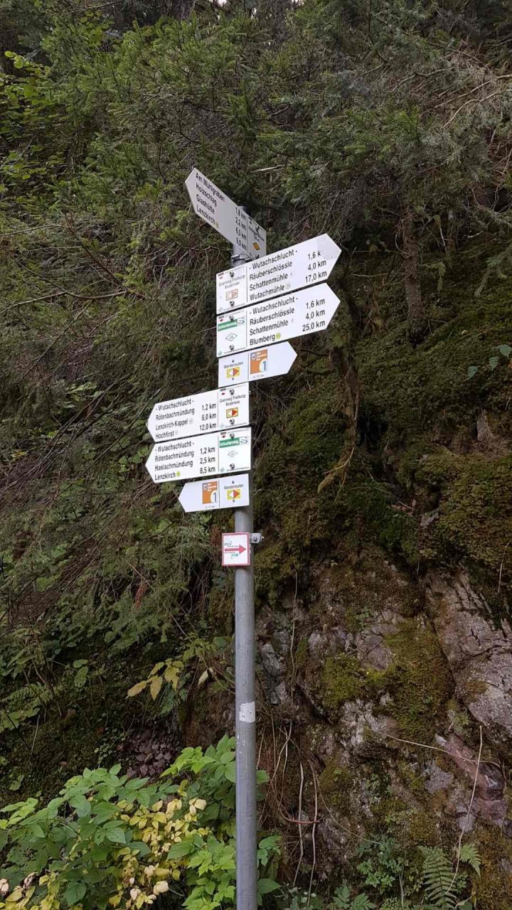 	14 3 Tage auf dem Schluchtensteig im Südschwarzwald